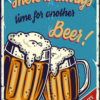 12 Διακοσμητικό πινακάκι τοίχου- Beer!- PCOF-012