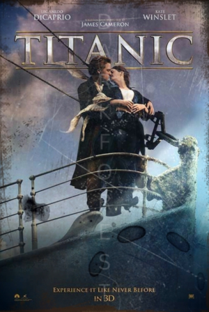 Διακοσμητικό πινακάκι τοίχου- Titanic- PCIN-022