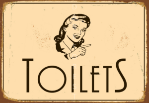 15 Πινακίδα σήμανσης- Toilets- PSNG-015