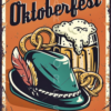 Διακοσμητικό πινακάκι τοίχου- oKtoberfest- PCOF-016