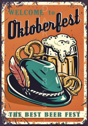 Διακοσμητικό πινακάκι τοίχου- oKtoberfest- PCOF-016
