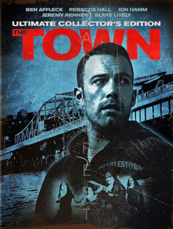 Διακοσμητικό πινακάκι τοίχου- The town- PCIN-026