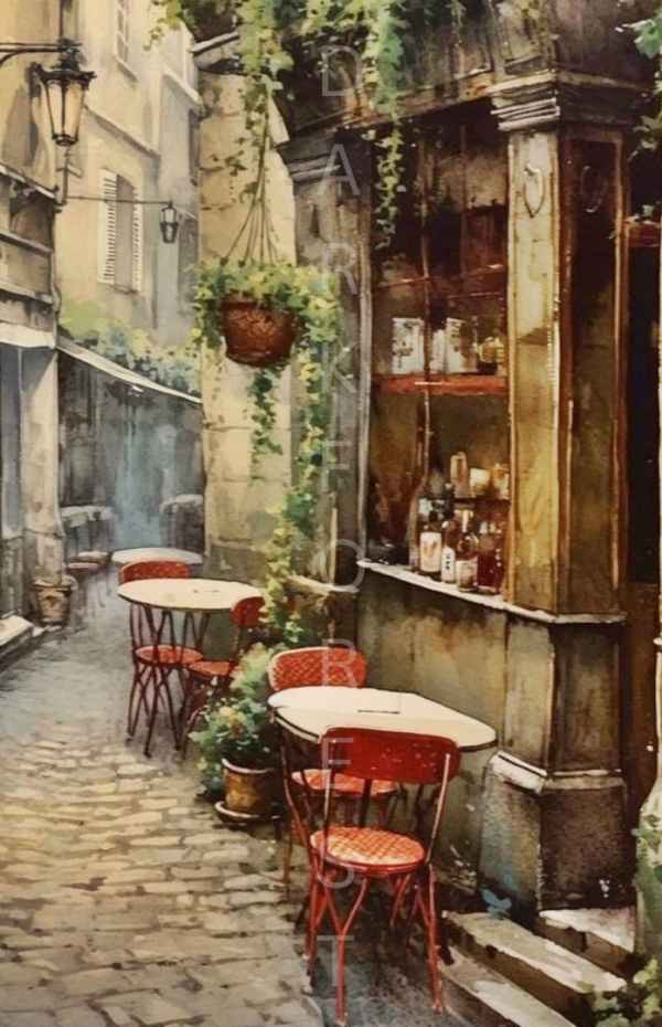 Διακοσμητικό πινακάκι τοίχου-  coffee shop- PCOF-017