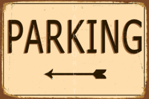 20 Πινακίδα σήμανσης- Parking- PQUO-071