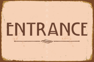 22 Πινακίδα σήμανσης- Entrance- PSNG-033