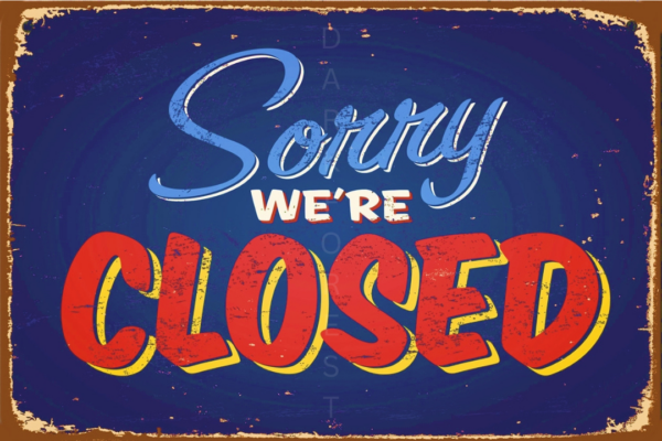 27 Πινακίδα σήμανσης- open-closed- PSNG-006