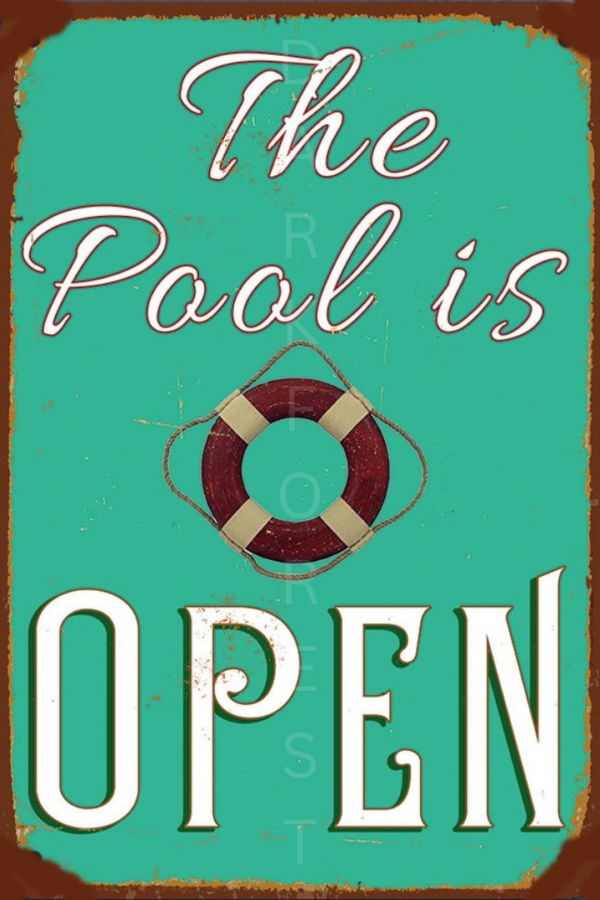 Πινακίδα σήμανσης- Pool- PQUO-072