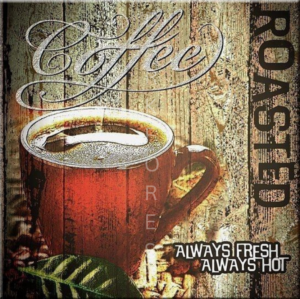 Διακοσμητικό πινακάκι τοίχου- coffee- PCOF-029