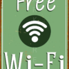 Πινακίδα σήμανσης- Free Wifi- PSNG-025