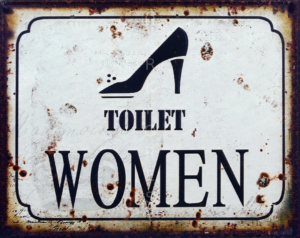 35 Πινακίδα σήμανσης- wc- PSNG-008