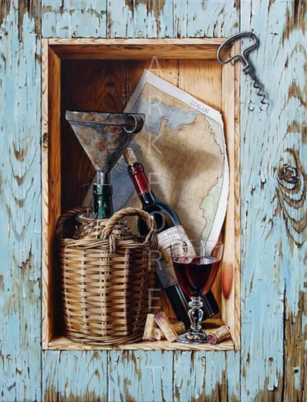 Διακοσμητικό πινακάκι τοίχου- basket- PCOF-036