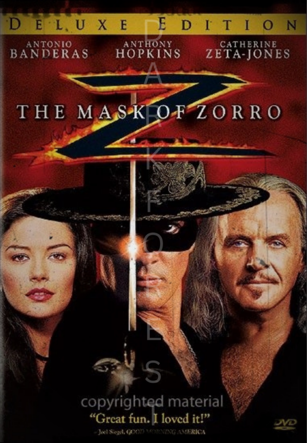 39 Διακοσμητικό πινακάκι τοίχου- The mask of Zorro- PCIN-048