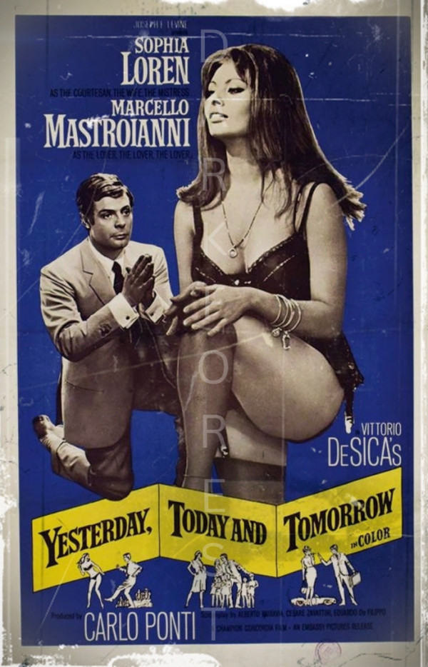 4 Διακοσμητικό πινακάκι τοίχου- Yesterday, Today and Tomorrow- PCIN-014