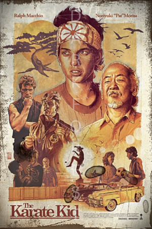 Διακοσμητικό πινακάκι τοίχου- The Karate Kid- PCIN-050