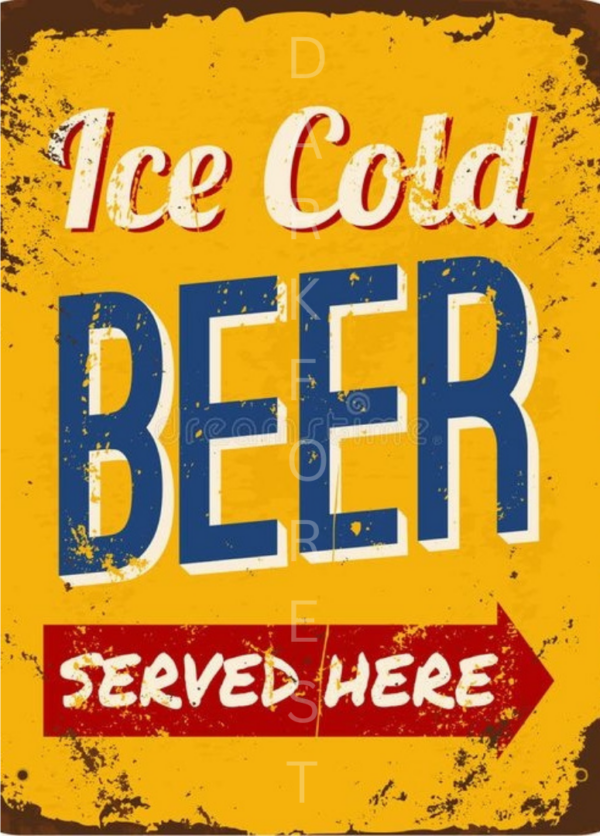 Διακοσμητικό πινακάκι τοίχου- served here- PCOF-054