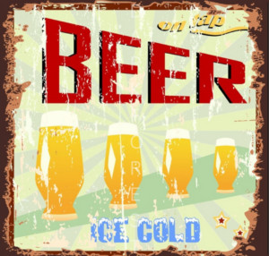 Διακοσμητικό πινακάκι τοίχου- beer- PCOF-068