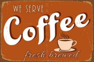 69 Διακοσμητικό πινακάκι τοίχου- coffee- PCOF-069