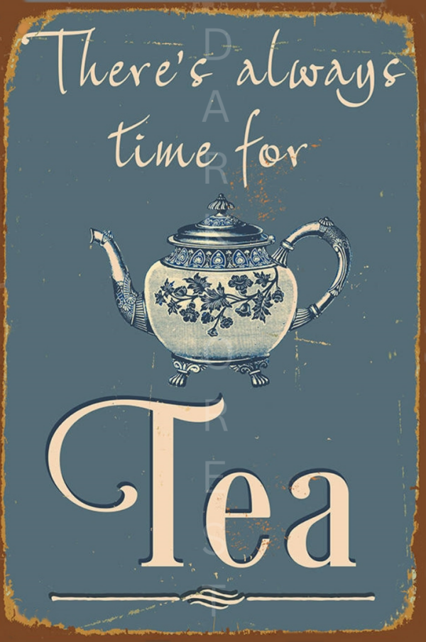 Διακοσμητικό πινακάκι τοίχου- Tea- PCOF-075