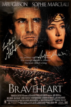 Διακοσμητικό πινακάκι τοίχου- Braveheart- PCIN-088