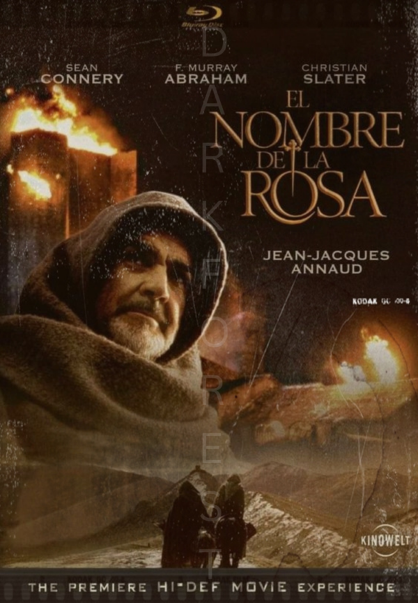 84 Διακοσμητικό πινακάκι τοίχου- El nombre de la rosa- PCIN-089