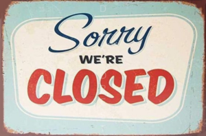 9 Πινακίδα σήμανσης- open-closed- PSNG-004