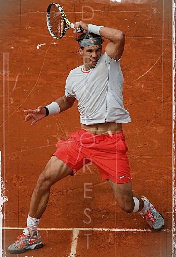 Διακοσμητικό πινακάκι τοίχου- Ραφαέλ Ναδάλ- PATH-016