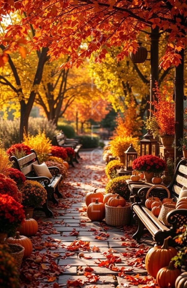 Διακοσμητικό πινακάκι τοίχου- Park- PSEA-001