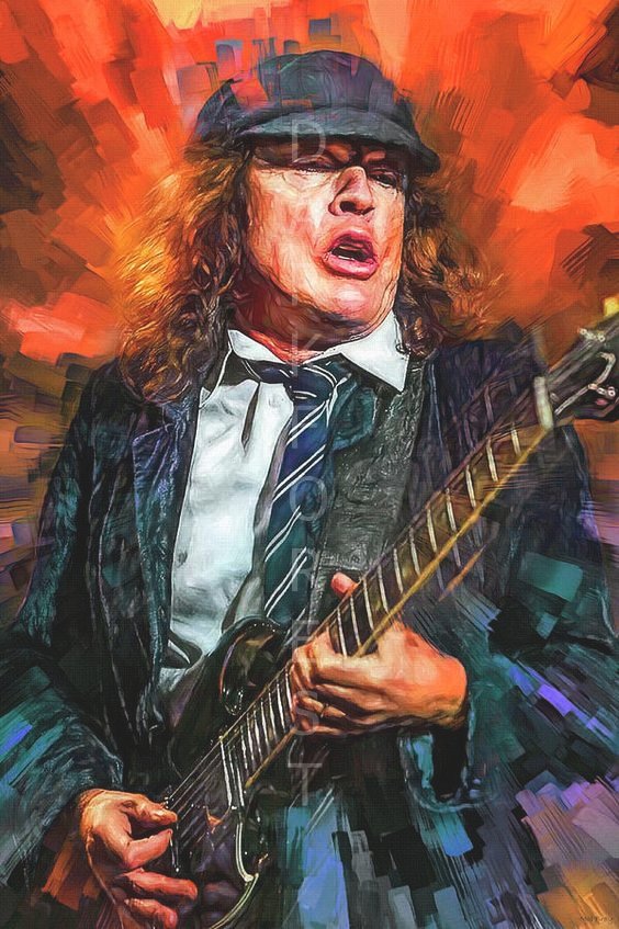 Μαγνητάκι- Angus Young- OMAG-038