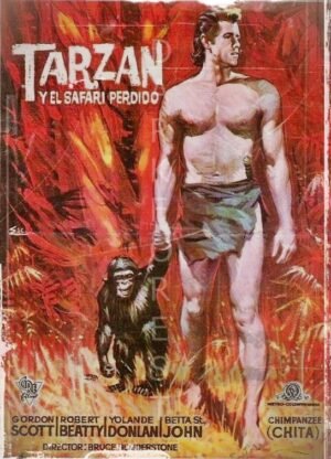 Διακοσμητικό πινακάκι τοίχου- Tarzan- PCOM-013
