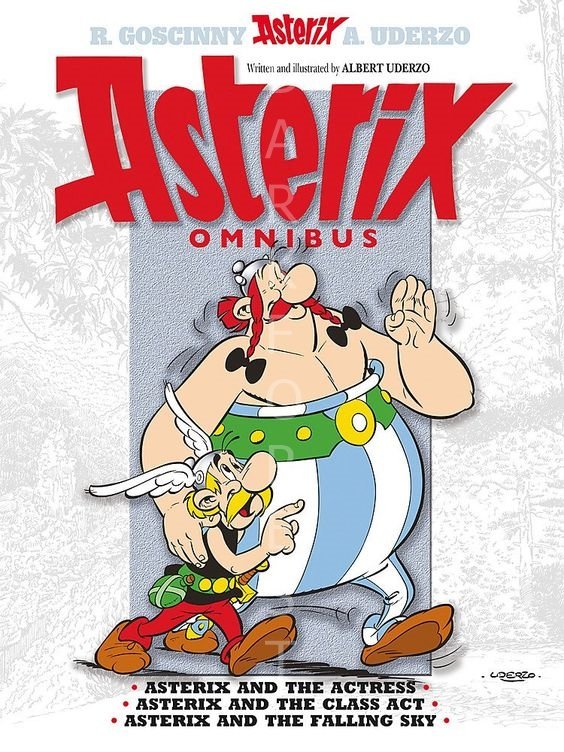 Διακοσμητικό πινακάκι τοίχου- Asterix omnibus- PCOM-007