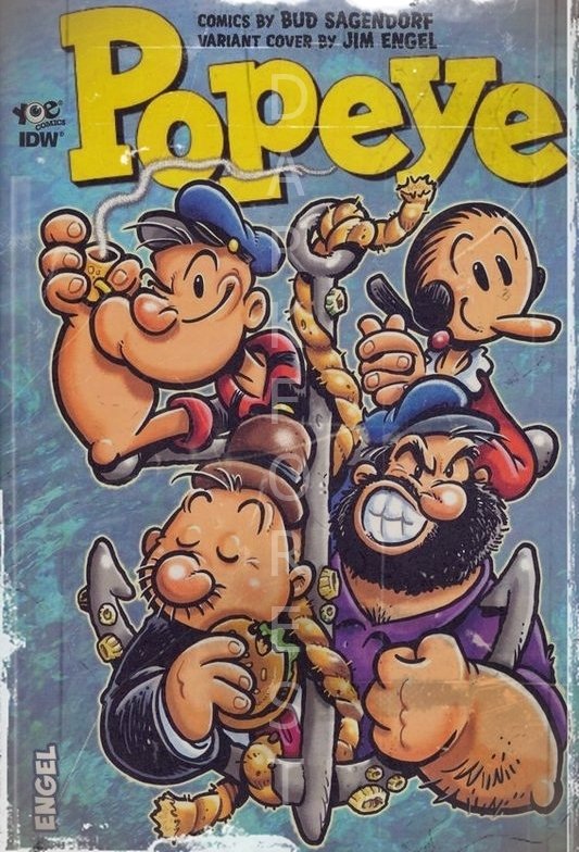 Διακοσμητικό πινακάκι τοίχου- Popeye- PCOM-009