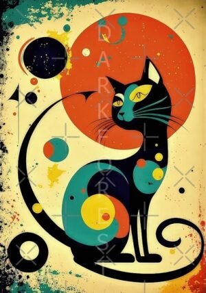 6cce163ef7da63297c2c11b2c5c9fffc Διακοσμητικό πινακάκι τοίχου- Cat- PANI-007