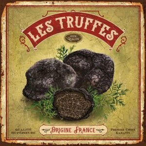 Διακοσμητικό πινακάκι τοίχου- Les truffes- PKIT-034