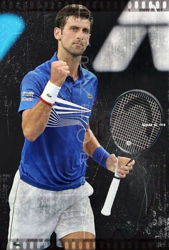 Διακοσμητικό πινακάκι τοίχου- Νόβακ Τζόκοβιτς- PATH-011