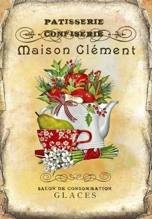 8a02b518c07c9bad9288efbb573f5b72 Διακοσμητικό πινακάκι τοίχου-Patisserie confiserie- PKIT-014