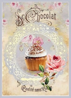 Διακοσμητικό πινακάκι τοίχου- Chocolat- PIT-037