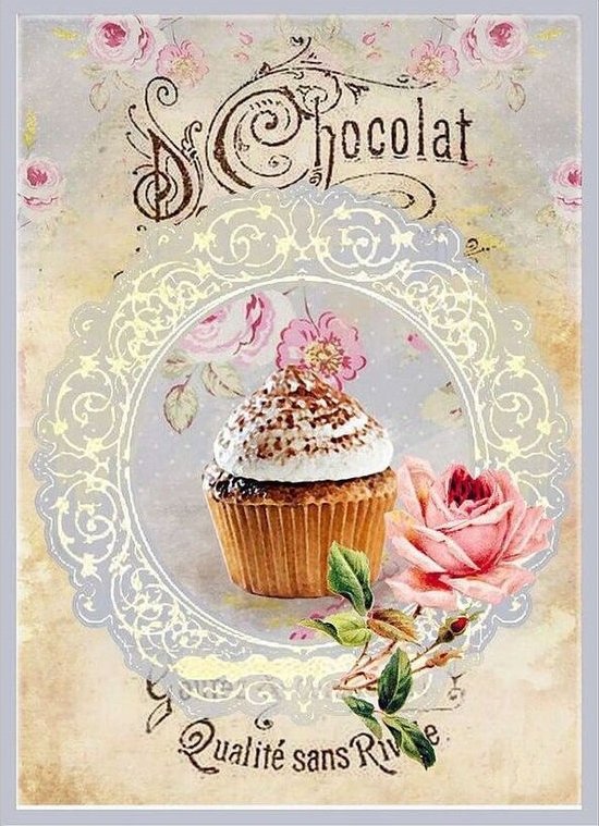 Διακοσμητικό πινακάκι τοίχου- Chocolat- PIT-037