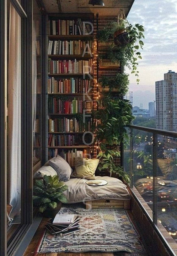 Διακοσμητικό πινακάκι τοίχου- Library- PSEA-023