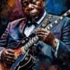 BB King Μαγνητάκι- BB King- OMAG-060