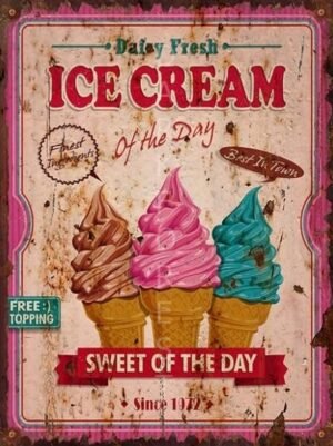 NN-711-33C Μαγνητάκι- Ice Cream- OMAG-095