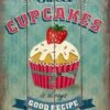 NN-711-38C Διακοσμητικό πινακάκι τοίχου- Cupcakes- PKIT-075