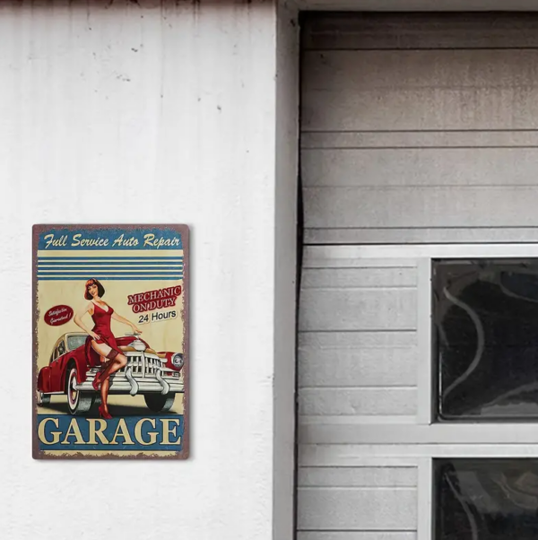 Διακοσμητικό πινακάκι τοίχου- Historic Route 66- PCAR-012