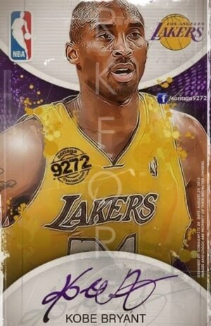 Διακοσμητικό πινακάκι τοίχου- Kobe Bryant- PATH-030