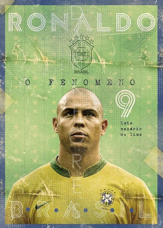 Διακοσμητικό πινακάκι τοίχου- Ronaldo- PATH-031