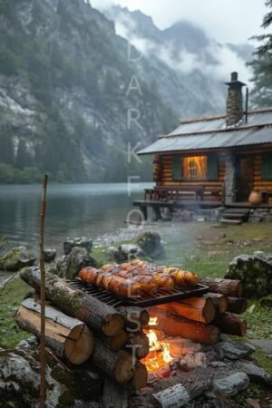 Διακοσμητικό πινακάκι τοίχου- BBQ- PSEA-043