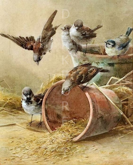 ec9f428a21d0bb5bcc2ae54d5e1092fa Διακοσμητικό πινακάκι τοίχου- Birds- PANI-019