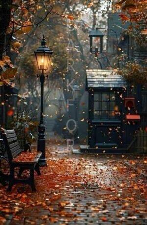 Διακοσμητικό πινακάκι τοίχου- City lights- PSEA-047