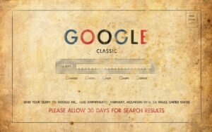 Διακοσμητικό πινακάκι τοίχου- Google- PQUO-015