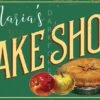 Διακοσμητικό πινακάκι τοίχου- Bakeshop- PKIT-068