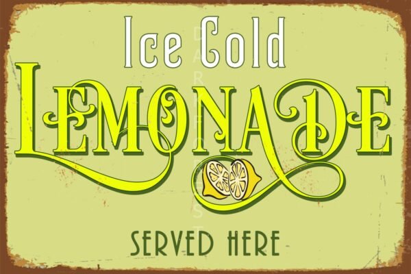 Διακοσμητικό πινακάκι τοίχου- Lemonade- PKIT-061